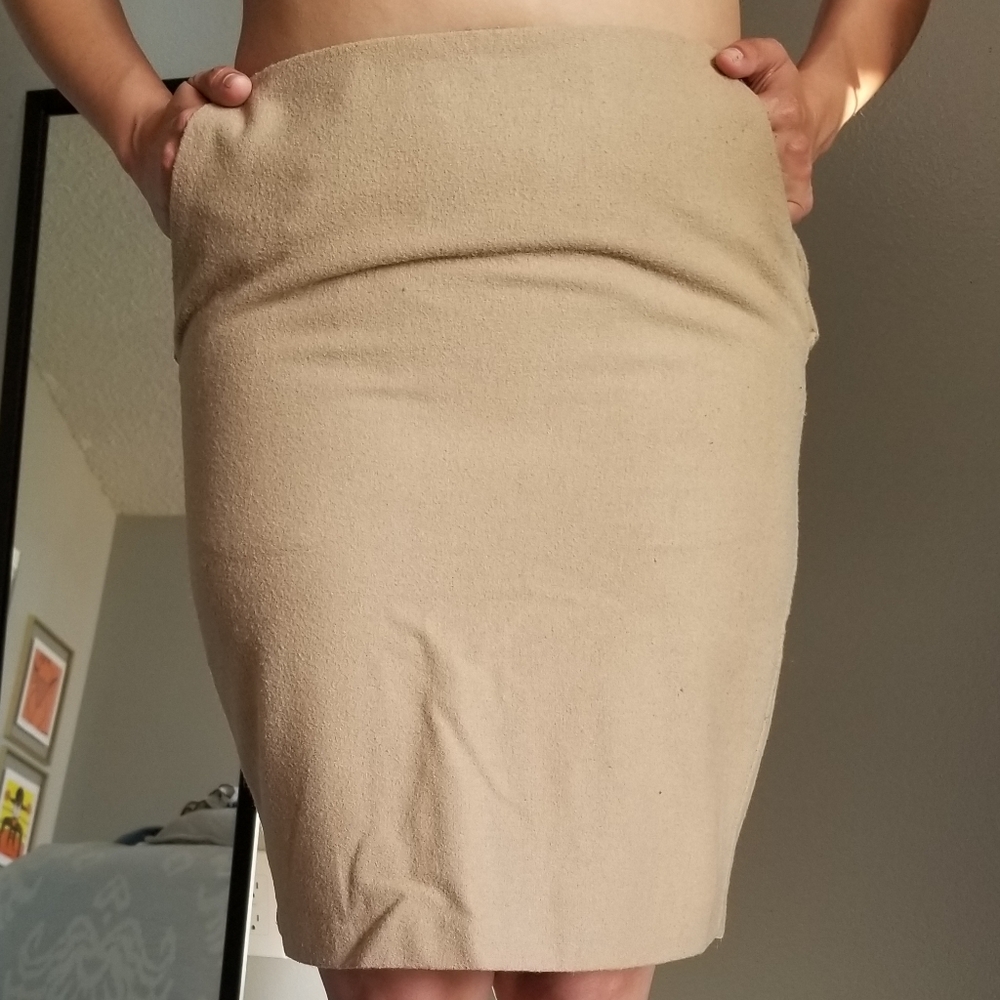 UO wool blend skirt with pockets